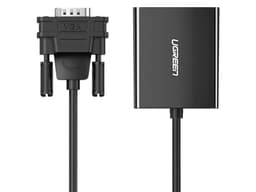 Convertidor de VGA a HDMI (M-H) Ugreen, 1080P, puerto estéreo de 3.5 mm, 15cm. - imagen 2