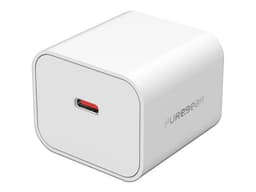 Cargador de Pared PUREGEAR de 30 W, 1 puerto USB-C PD, Color Blanco. - imagen 1
