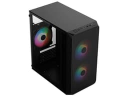 Gabinete Acteck Doom Pro Mesh GI730M, Micro-ATX, Mini-Tower, (Incluye Fuente de Poder de 600W), Color Negro. - imagen 2