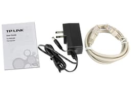 Adaptador Emisor Tp-LinK PoE Injector, une la señal de datos de un switch junto con la energía de un adaptador de corriente para ofrecer una salida PoE.  - imagen 3