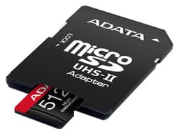 Memoria ADATA High Endurance microSDXC UHS-I U3 V30 de 512 GB, clase 10, incluye adaptador SD. - imagen 2