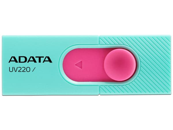 Unidad Flash USB 2.0 ADATA UV220 de 32GB. Color Rosa.