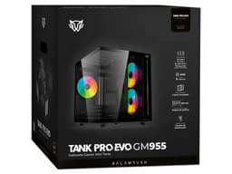 Gabinete Gamer Balam Rush Tank Pro Evo GM955, Mini Tower, Micro-ATX (Sin fuente de poder). Color Negro. - imagen 3