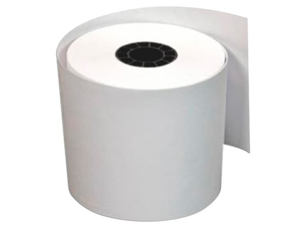 Rollo de papel Bond PCM B5760 de 57 x 60mm. Color Blanco