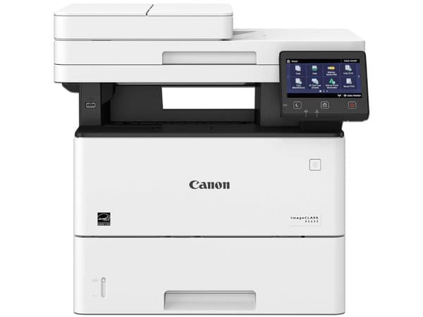 Multifuncional Láser Monocromática Canon imageCLASS D1620, Resolución de Impresión de 600 x 600ppp, hasta
45 ppm de Velocidad de impresión, Impresora, Copiadora y Escáner, Ciclo de hasta 7500 Páginas por Mes, Wi-Fi, Ethernet, USB.