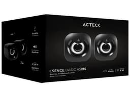 Bocinas Acteck AS215, Potencia de altavoces RSM 3W, 3.5mm. Color Negro. - imagen 3