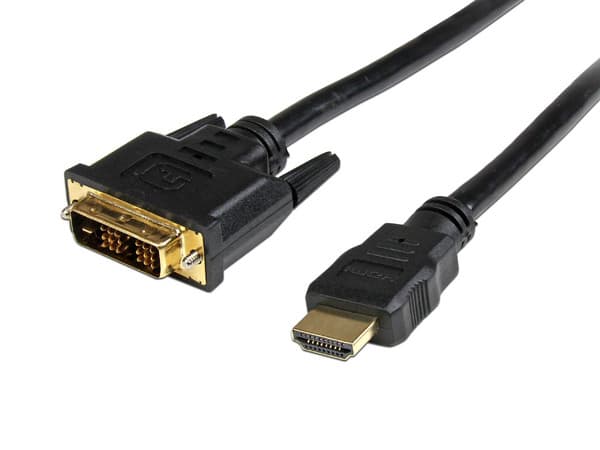 Cable de Video de HDMI (M) a DVI-D (M), 91cm.