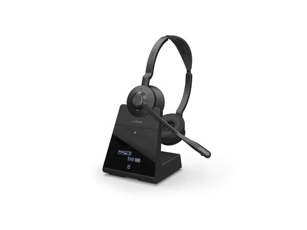 Auriculares Jabra Engage 75 Stereo, hasta 5 Dispositivos, Micrófono con Cancelación de Ruido, Rango de Frecuencia 40Hz a 16kHz.