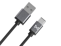 Cable USB Ghostek NRGline, USB-C a USB-A (M-M), 3m, Trenzado, Color Negro. - imagen 2