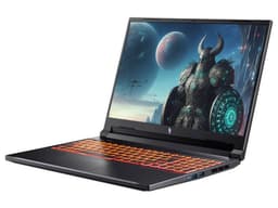 Laptop Gamer Acer Nitro V16: CPU AMD Ryzen 5 240 (hasta 5.0 GHz), Memoria de 16GB DDR5, SSD de 512GB, Pantalla de 16" LED WUXGA (1920 x 1200), 180Hz, Video NVIDIA GeForce RTX 5050 8GB, S.O. Windows 11 Home, Teclado Retroiluminado en Inglés. - imagen 3