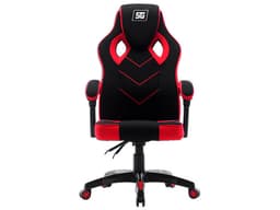 Silla Gamer Vorago Start The Game CGC301-RD, respaldo reclinable, soporta hasta 120kg, ruedas ABS 60mm. Color Rojo. - imagen 1