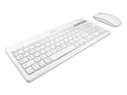 Kit de Teclado y Mouse Perfect Choice Zebrary, Bluetooth, Receptor USB, Batería Recargable, Color Blanco. - imagen 3