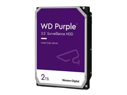 Disco Duro Western Digital Purple WD23PURZ de 2TB, 5400RPM, SATA III (6.0 Gb/s). - imagen 1