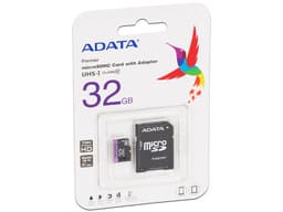 Memoria ADATA Premier microSDHC UHS-1 de 32GB, Clase 10, incluye adaptador SD. - imagen 1