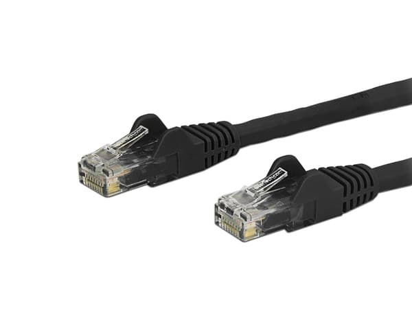 Cable de Red StarTech Cat6, 30 cm. Color Negro