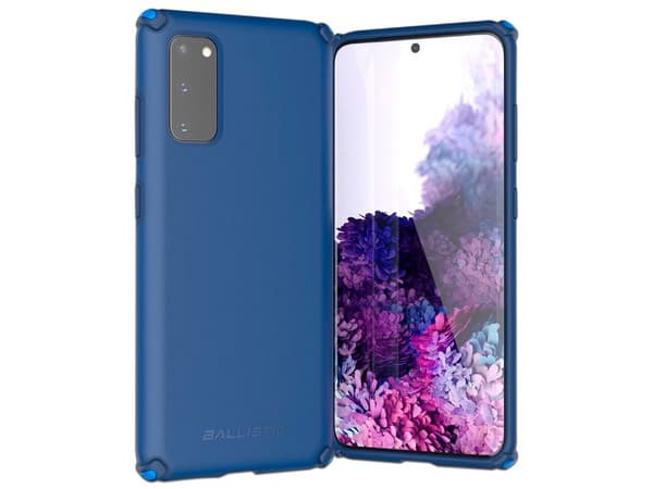 Funda protectora BALLISTIC Urbanite para Samsung S20. Color Azul.