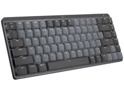 Teclado Mecánico Inalámbrico Logitech MX, Bluetooth, USB. Color Gris. - imagen 2