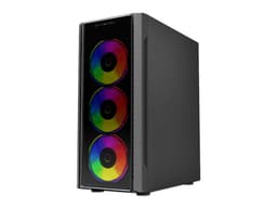 Gabinete Balam Rush Dragonfly, ATX, (sin fuente de poder), Color Negro. - imagen 1