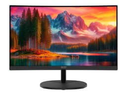 Monitor Curvo MSI PRO MP2412C de 23.6", Resolución 1920 x 1080 (Full HD 1080p), Anti Flicker, 1ms, 100Hz, Bocinas Integradas, Color Negro. - imagen 1