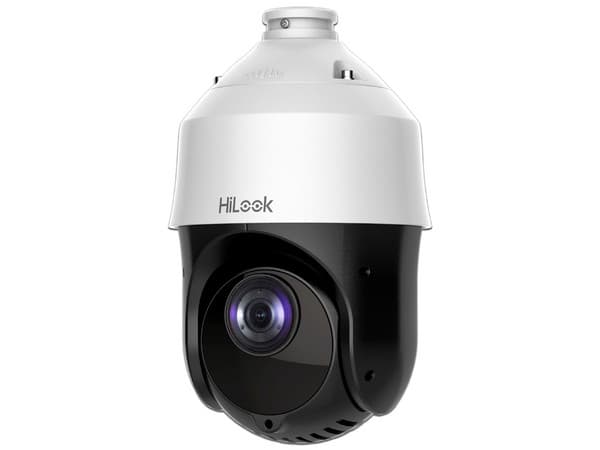 Cámara IP PTZ HiLook PTZ-N4215I-DE(H) de 2MP (1920 x 1080), Lente de 5mm, IR hasta 100m, Color Blanco.