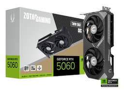 Tarjeta de Video NVIDIA GeForce RTX 5060 Zotac TWIN EDGE OC, 8GB GDDR7, 128 Bits, 1xHDMI, 3xDisplayPort, PCI Express 5.0. - imagen 1