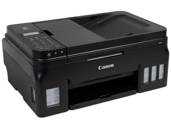 Multifuncional Canon PIXMA G4110, Con Sistema de Tanques de Tinta, Impresora, Copiadora, Escáner y Fax, Resolución Máxima de Impresión de hasta 4800 x 1200 dpi, Wi-Fi, USB.