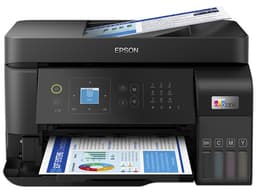 Multifuncional Epson EcoTank L5590 con Sistema de Tanques de Tinta, Impresora, Copiadora y Escáner, Wi-Fi, Ethernet, USB. Color Negro. (2 años de garantía) - imagen 1