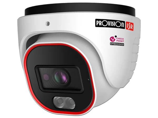 Cámara de Vigilancia IP Tipo Domo Provision DH-380IPSN-28, 8MP, 3840 x 2160, IR de hasta 20m, 12v, Ranura SD.
