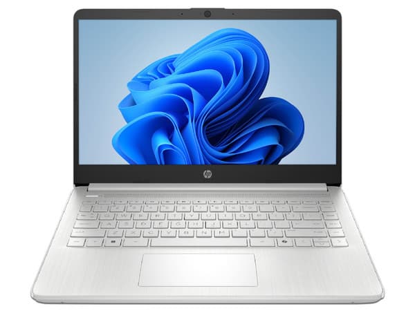 Laptop HP 14:
Procesador Intel N150 (hasta 3.6 Ghz),
Memoria de 4GB DDR4,
SSD de 128GB,
Pantalla de 14" LED,
Video Intel Graphics,
S.O. Windows 11 Home (64 Bits)