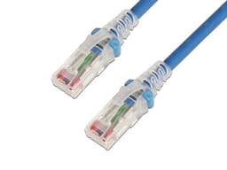 Cable de Red Siemon MC6-10-06B, Cat6 UTP, 3m, Color Azul, Bulk. - imagen 1