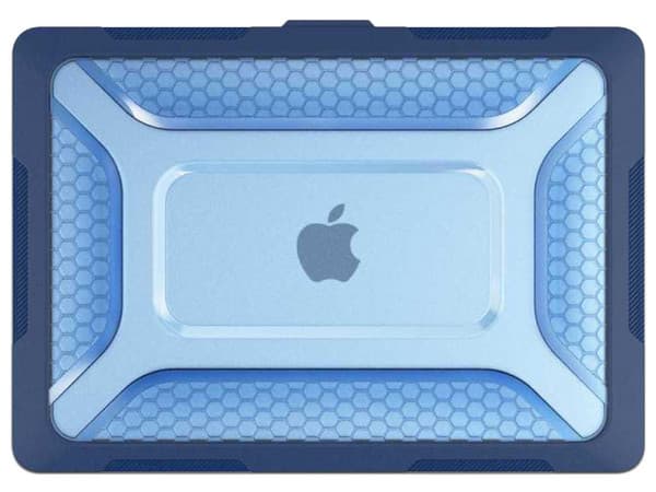 Funda TEKKU TK-02-016-002-07 para MacBook Air 15 (A2941) (A3114), Uso Rudo, Color Azul.