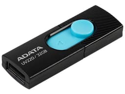 Unidad Flash USB 2.0 ADATA UV220 de 32 GB. Color Negro/Azul. - imagen 1