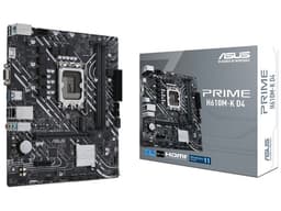 T. Madre ASUS PRIME H610M-K D4, Chipset Intel H610,Soporta: Intel 12va. Generación, Socket 1700,Memoria: DDR4 3200/2800/2133MHz, 64GB Max,Integrado: AudioHD, Red, USB 3.1 y SATA 3.0, M.2, Micro-ATX, Ptos: 1xPCIE4.0x16, 1xPCIE3.0x1. - imagen 1