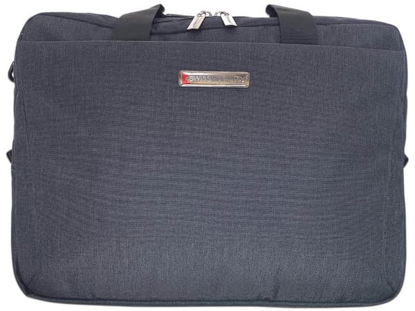 Maletín SwissMobility para Laptop de hasta 15.6", color negro.