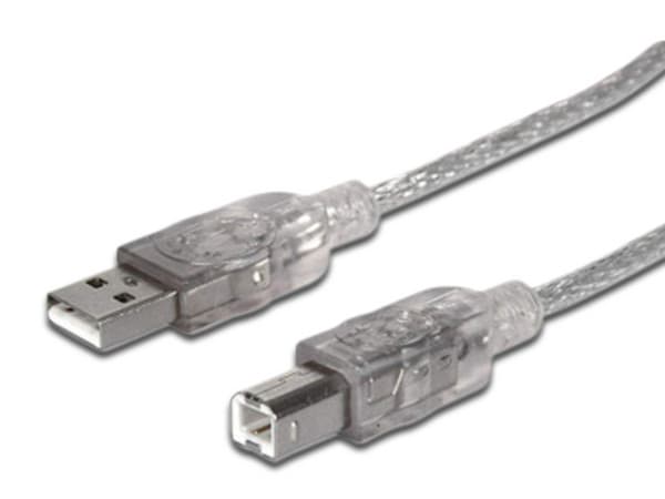 Cable Brobotix USB 2.0 A macho/ B macho de 5 Mts. para Impresora y Escáner