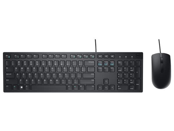 Kit de Teclado y Mouse Óptico DELL KM300C, Alámbrico, USB 2.0, Español.