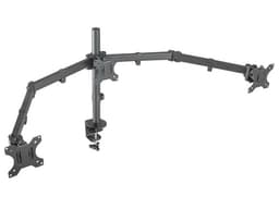 Soporte Manhattan 461658 de escritorio para 3 Monitores de hasta 27". - imagen 2