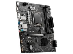 T. Madre MSI PRO H610M-G DDR4, Chipset Intel H610,Soporta: Intel 12va Generación de Socket 1700,Memoria: DDR4 3200/ 2666/2133 MHz, 128GB Max,Integrado: Audio HD, Red,USB 3.1, SATA 3.0,Micro-ATX, Ptos: 1xPCIE4.0x16, 1xPCIE3.0x1. - imagen 3