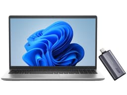 Laptop DELL Inspiron 3535: Procesador AMD Ryzen 5 7520U (hasta 4.3 GHz), Memoria de 8GB LPDDR5, SSD de 512GB, Pantalla de 15.6" LED, Video Radeon 610M, S.O. Windows 11 Home (64 Bits), Incluye SSD Portátil ADATA SC750 de 1TB. - imagen 1