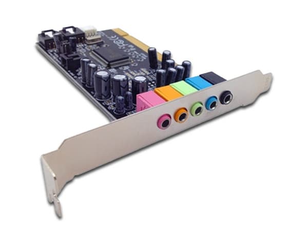 Tarjeta de Sonido Brobotix con Sonido Envolvente Surround de 5.1 Canales, PCI.