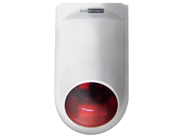 Sirena Inteligente DuoSmart B20, Wi-Fi 2.4GHz. Color Blanco.