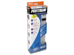 Multicontacto con Supresor de Picos TrippLite con Protección para Fax/Módem. - imagen 3