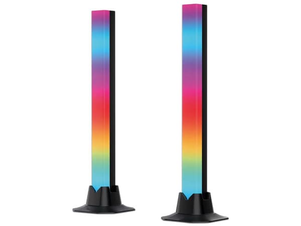 Torres de Iluminación Acteck SPLENDOR GLOW IT3000, Iluminación RGB, Color Negro.