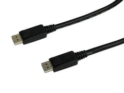 Cable de Video DisplayPort Macho a DisplayPort Macho, Blindado, Negro, 2m - imagen 1