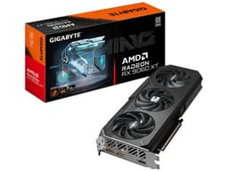 Tarjeta de Video AMD Radeon RX 9060 XT Gigabyte OC Gaming Edition, 16GB GDDR6, PCIe 5.0, 1 x HDMI, 2 x DisplayPort,  3 x Ventiladores. - imagen 1