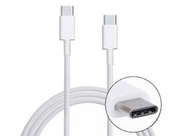 Cable de Datos Samsung de USB-C Macho a USB-C Macho, 1m. Color Blanco. - imagen 3