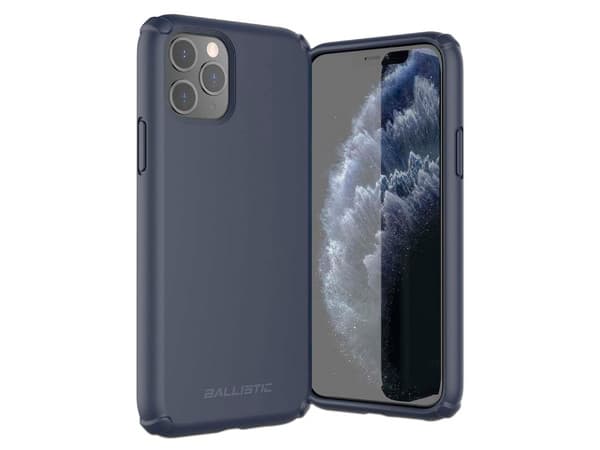 Funda protectora Ballistic Soft Jacket para iPhone 11 Pro. Color Azul.