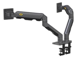 Soporte de Escritorio Epcom G65-NB para 2 Monitores de 27" a 34", Soporta hasta 16Kg por brazo. Color Negro. - imagen 1