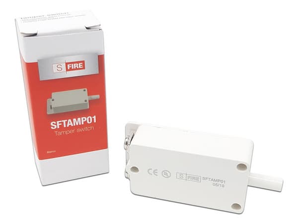 Tamper Switch SFire SFTAMP01, Normalmente Cerrado. Color Blanco.