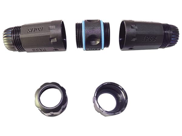 Acoplador LinkedPro RJ45 Cat6 a prueba de agua, IP68.